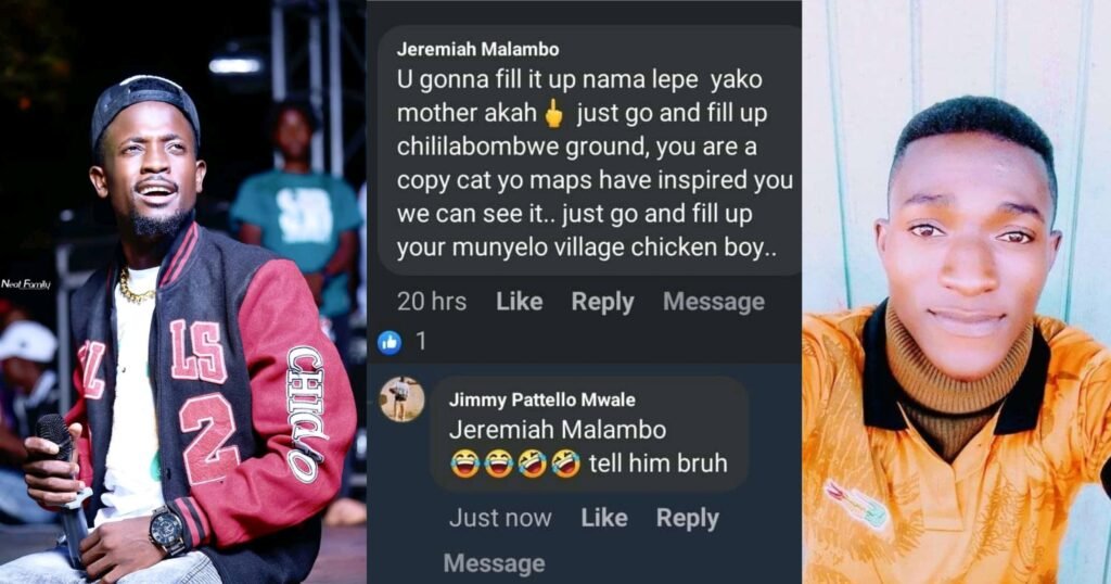 Chile One MrZambia Got Insulted By Jeremiah Malambo For Copying Yo Maps Fill Up Stadium